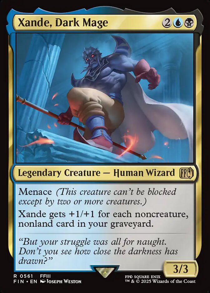 Xande, Dark Mage #561 - Final Fantasy (FIN)