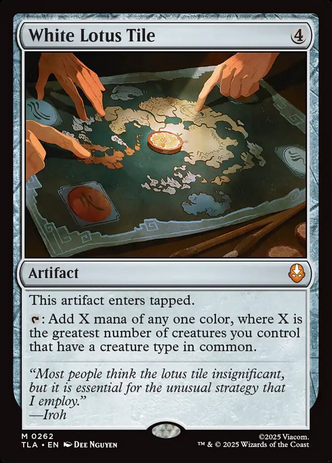 White Lotus Tile #262 - Avatar: The Last Airbender (TLA)