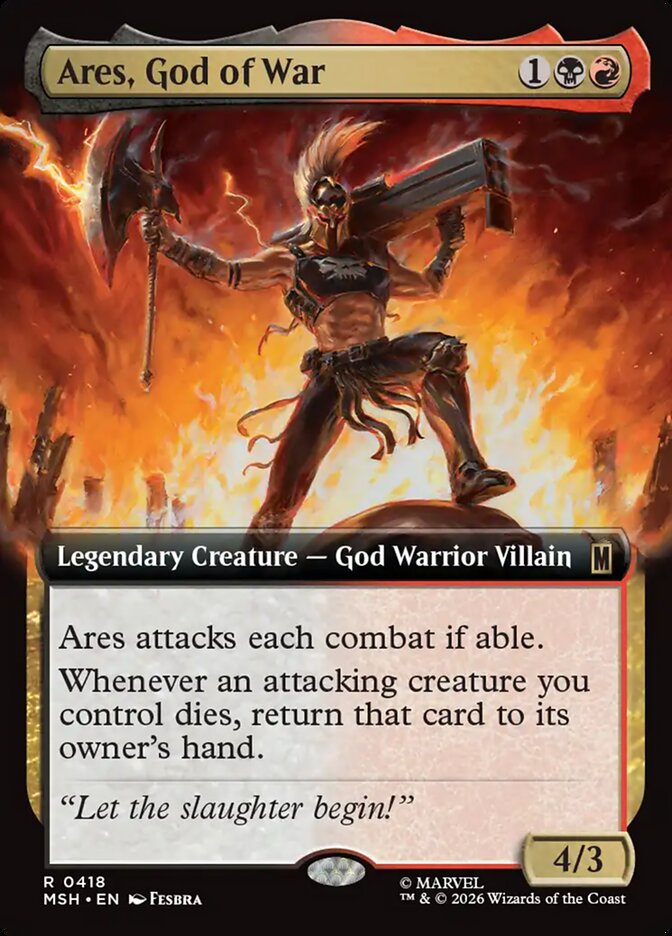 Ares, God of War - Marvel Super Heroes (MSH)