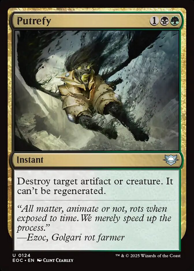 Putrefy - Edge of Eternities Commander (EOC)