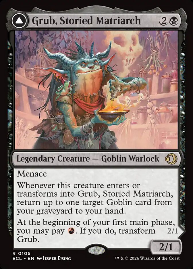 Grub, Storied Matriarch // Grub, Notorious Auntie - Lorwyn Eclipsed (ECL)