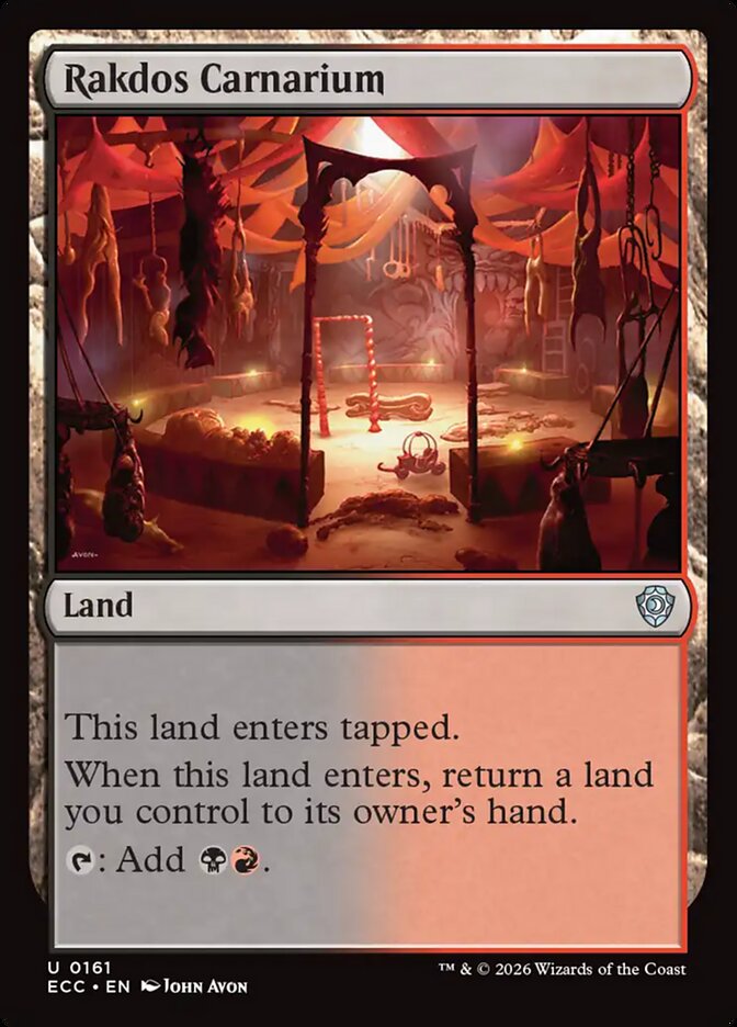 Rakdos Carnarium #161 - Lorwyn Eclipsed Commander (ECC)