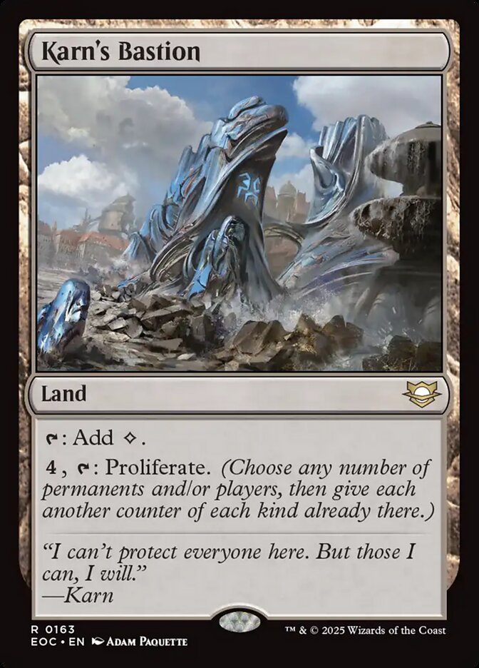 Karn's Bastion - Edge of Eternities Commander (EOC)
