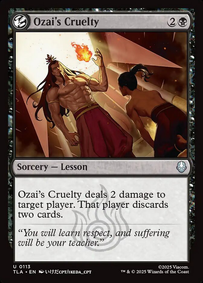 Ozai's Cruelty - Avatar: The Last Airbender (TLA)