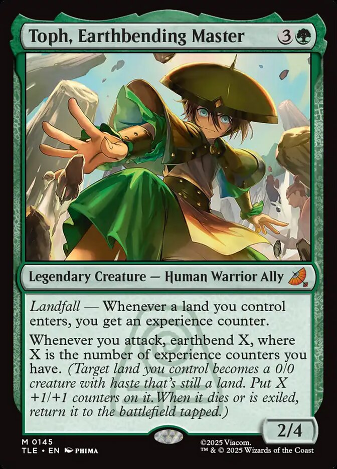Toph, Earthbending Master #145 - Avatar: The Last Airbender Eternal (TLE)