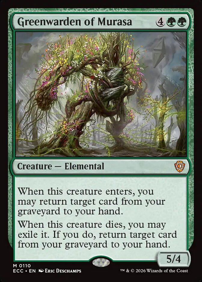 Greenwarden of Murasa - Lorwyn Eclipsed Commander (ECC)