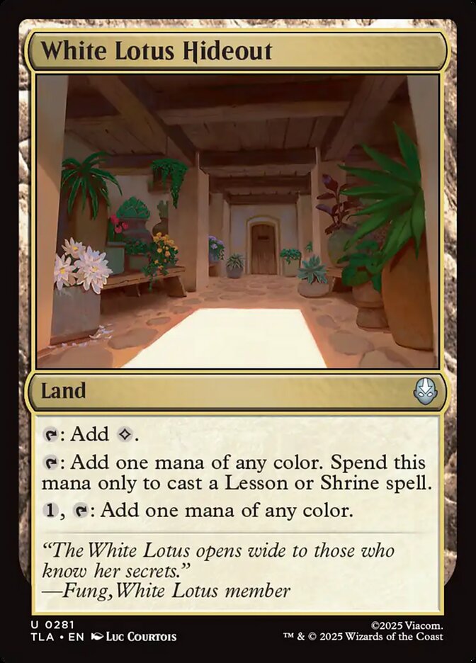 White Lotus Hideout #281 - Avatar: The Last Airbender (TLA)