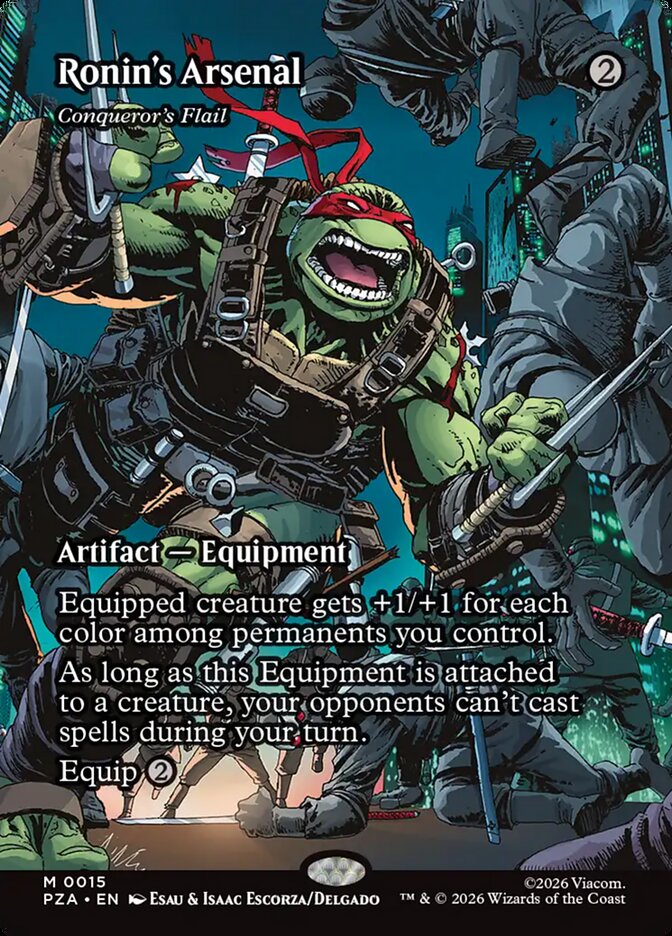 Conqueror's Flail #15 - Teenage Mutant Ninja Turtles Source Material (PZA)