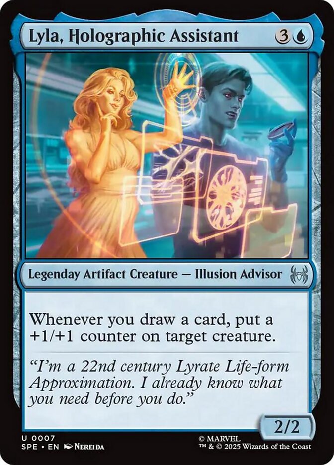 Lyla, Holographic Assistant - Marvel's Spider-Man Eternal (SPE)