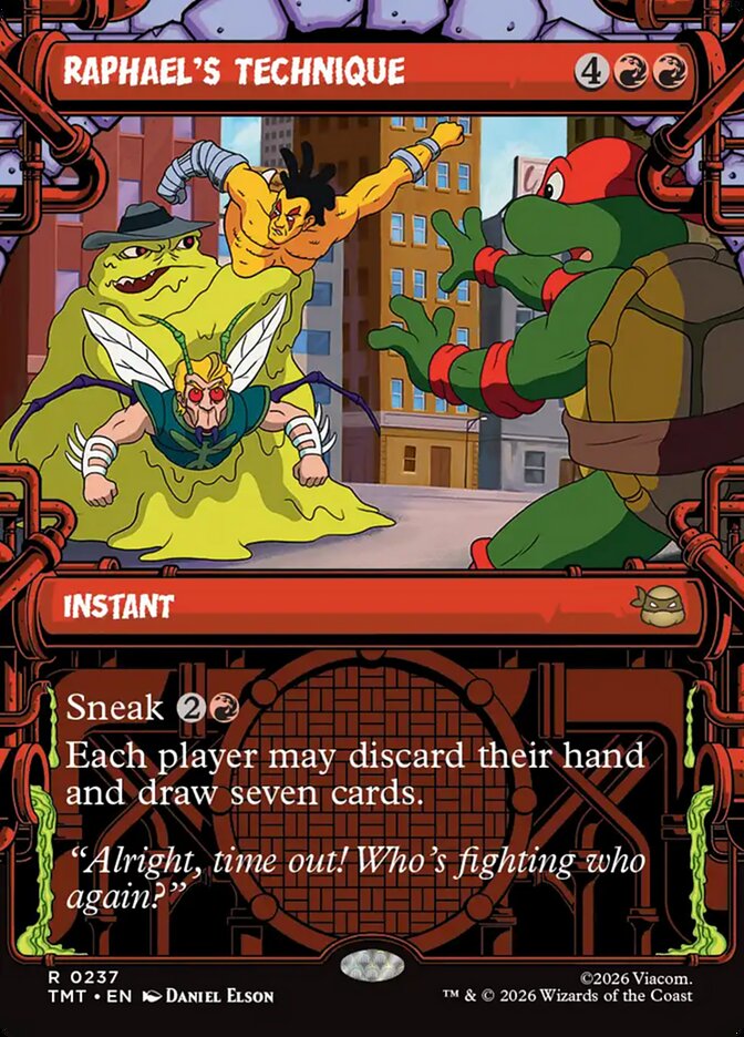 Raphael's Technique - Teenage Mutant Ninja Turtles (TMT)