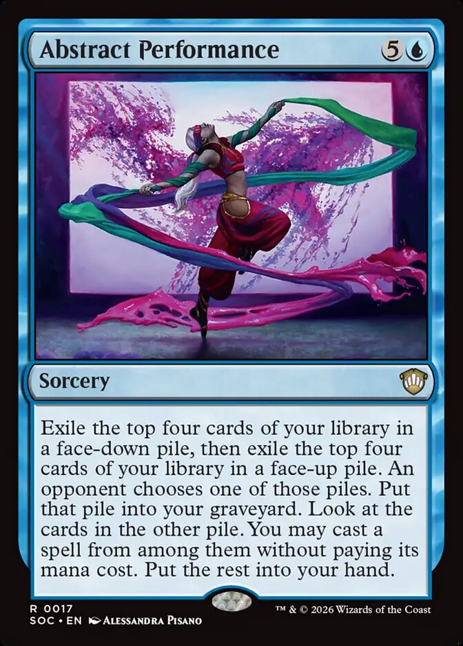 Abstract Performance - Secrets of Strixhaven Commander (SOC)