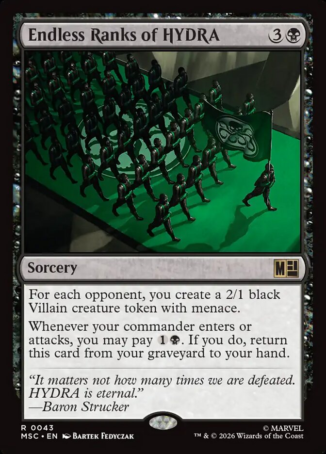 Endless Ranks of HYDRA - Marvel Super Heroes Commander (MSC)