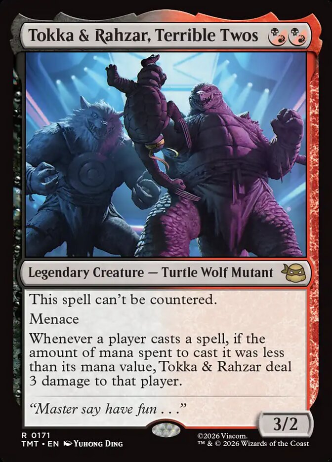 Tokka & Rahzar, Terrible Twos #171 - Teenage Mutant Ninja Turtles (TMT)