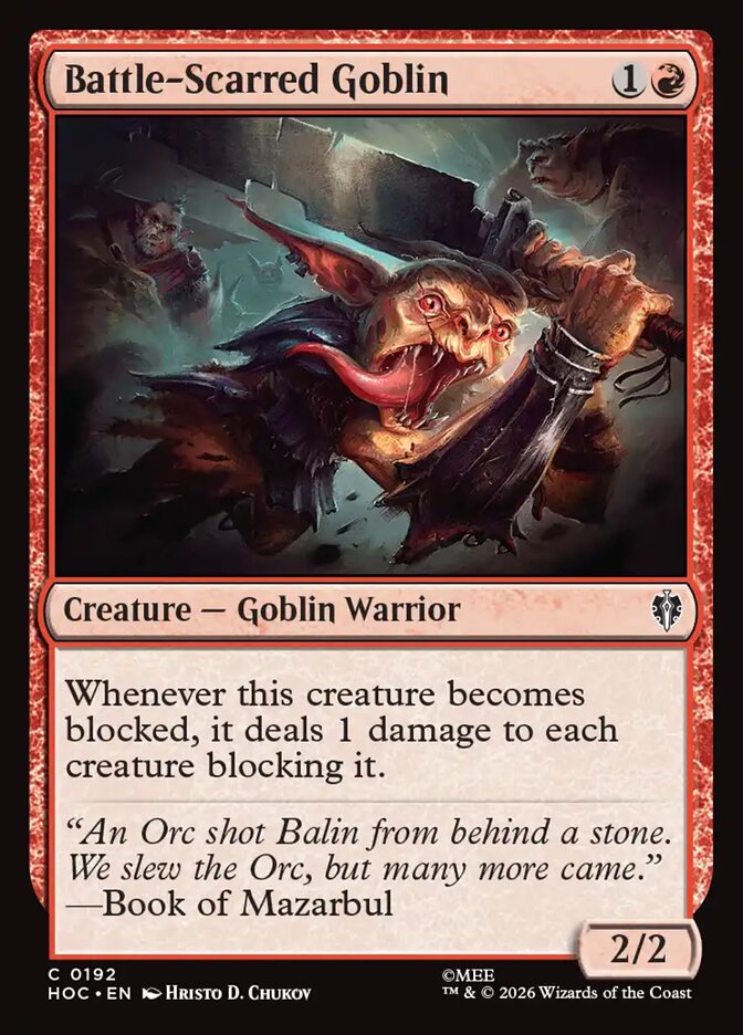 Battle-Scarred Goblin - The Hobbit Eternal (HOC)