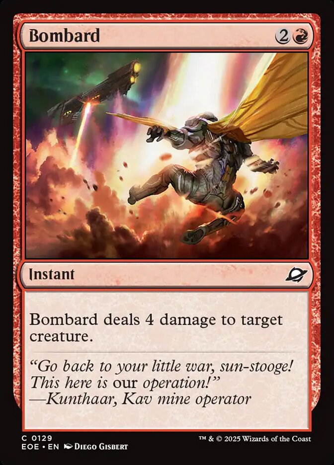 Bombard - Edge of Eternities (EOE)