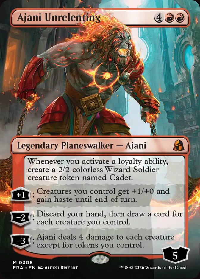 Ajani Unrelenting - Reality Fracture (FRA)