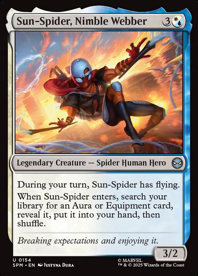 Sun-Spider, Nimble Webber #154 - Marvel's Spider-Man (SPM)