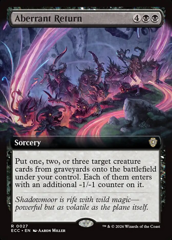 Aberrant Return #27 - Lorwyn Eclipsed Commander (ECC)