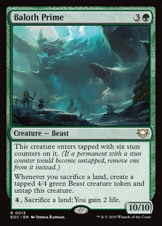 Baloth Prime - Edge of Eternities Commander (EOC)