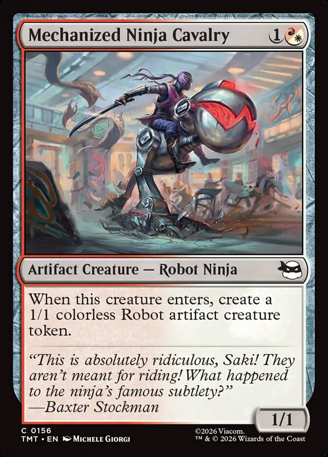 Mechanized Ninja Cavalry - Teenage Mutant Ninja Turtles (TMT)