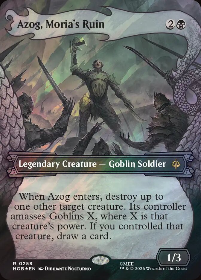 Azog, Moria's Ruin - The Hobbit (HOB)