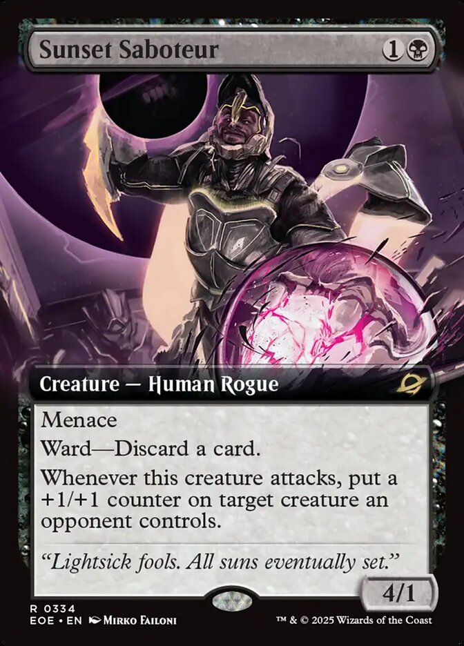 Sunset Saboteur - Edge of Eternities (EOE)