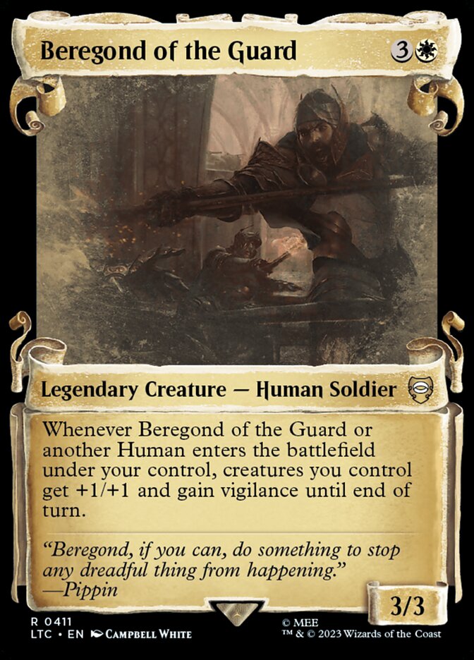 Beregond of the Guard #411 - Tales of Middle-earth Commander (LTC)