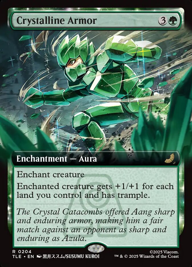 Crystalline Armor #204 - Avatar: The Last Airbender Eternal (TLE)