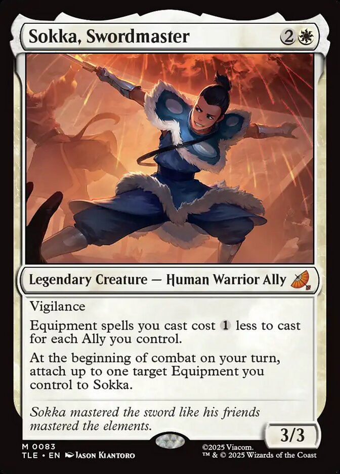 Sokka, Swordmaster #83 - Avatar: The Last Airbender Eternal (TLE)