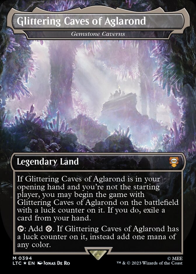 Gemstone Caverns #394 - Tales of Middle-earth Commander (LTC)