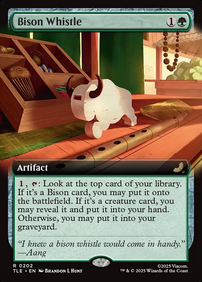 Bison Whistle #202 - Avatar: The Last Airbender Eternal (TLE)