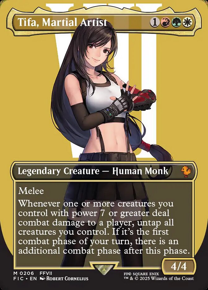 Tifa, Martial Artist #206 - Final Fantasy Commander (FIC)