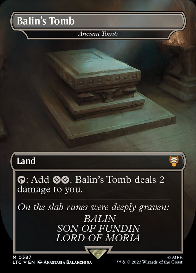 Ancient Tomb #387 - Tales of Middle-earth Commander (LTC)