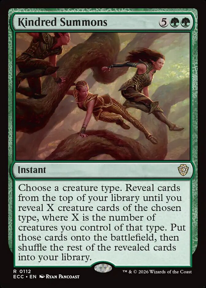 Kindred Summons - Lorwyn Eclipsed Commander (ECC)