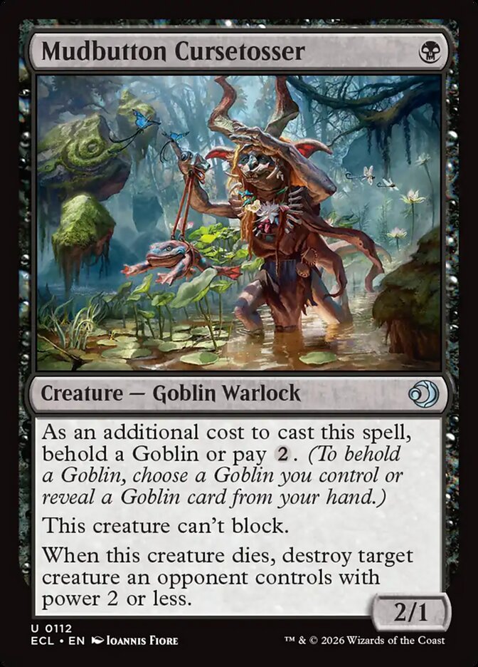Mudbutton Cursetosser - Lorwyn Eclipsed (ECL)