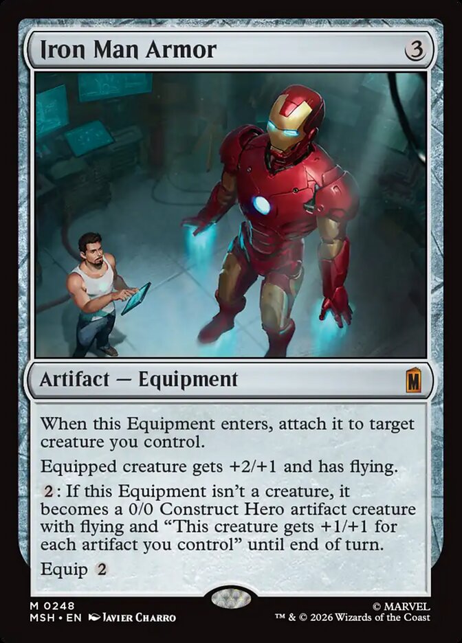 Iron Man Armor - Marvel Super Heroes (MSH)