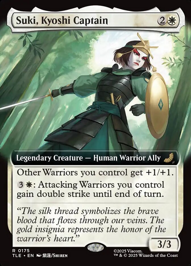 Suki, Kyoshi Captain #175 - Avatar: The Last Airbender Eternal (TLE)