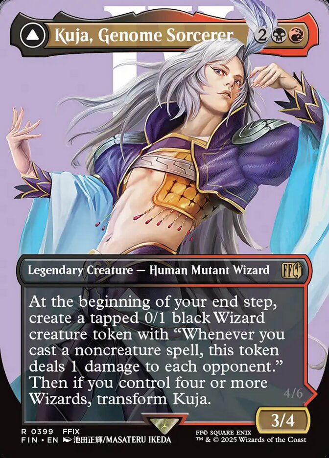 Kuja, Genome Sorcerer // Trance Kuja, Fate Defied #399 - Final Fantasy (FIN)