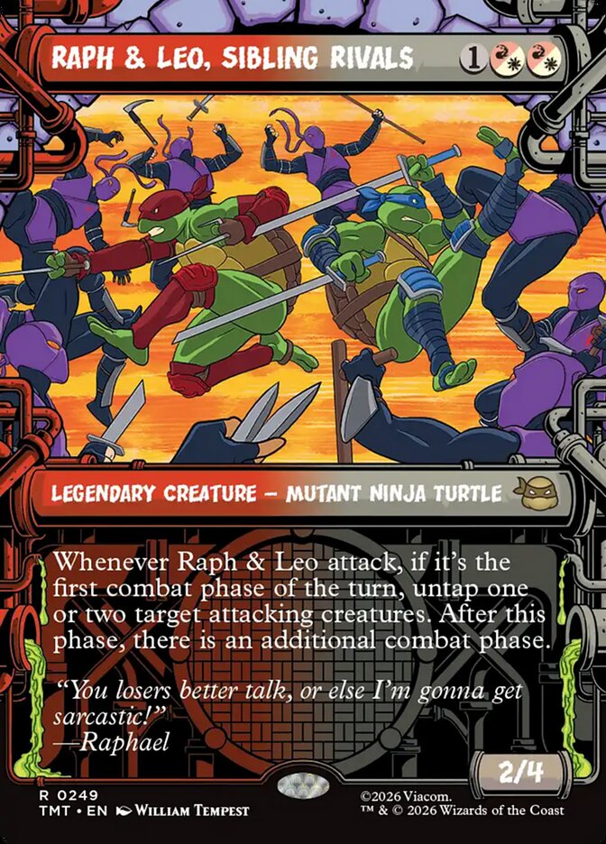 Raph & Leo, Sibling Rivals - Teenage Mutant Ninja Turtles (TMT)