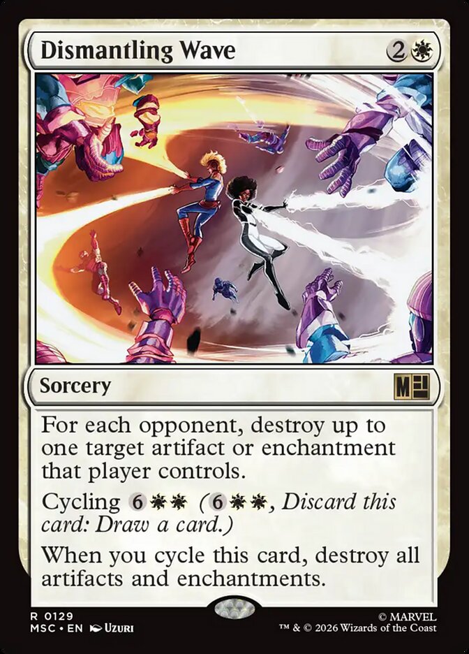 Dismantling Wave - Marvel Super Heroes Commander (MSC)