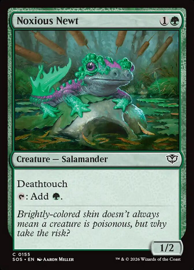 Noxious Newt - Secrets of Strixhaven (SOS)