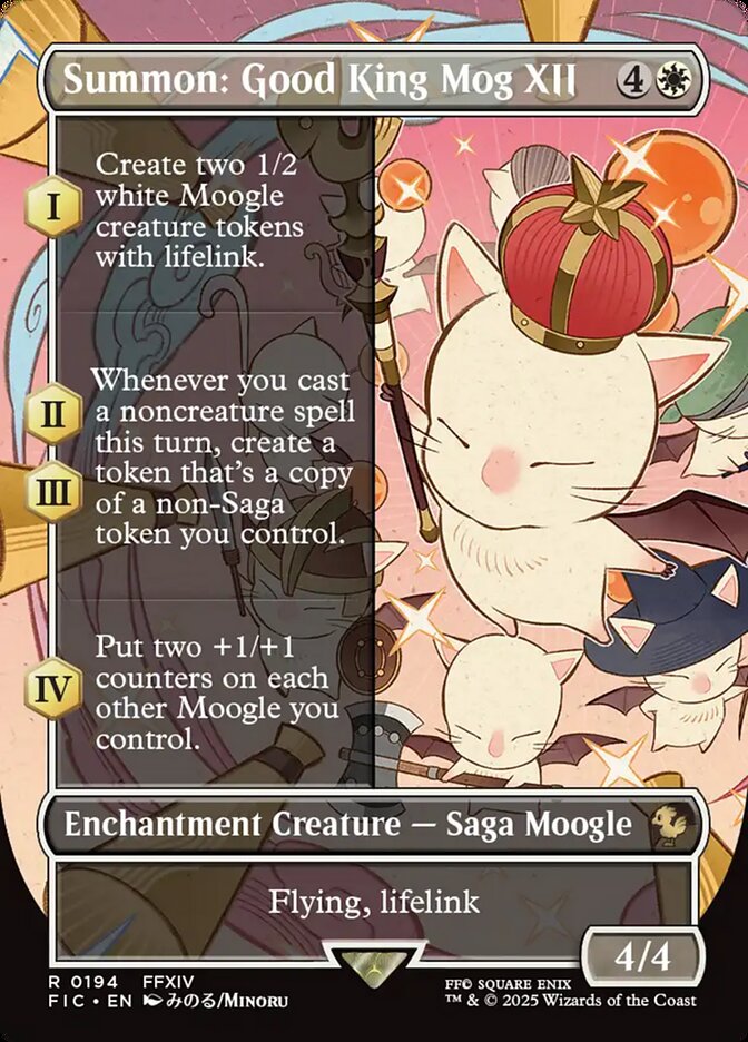 Summon: Good King Mog XII #194 - Final Fantasy Commander (FIC)