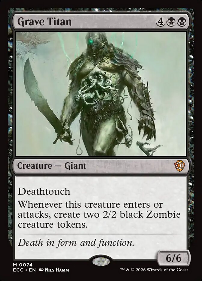 Grave Titan - Lorwyn Eclipsed Commander (ECC)