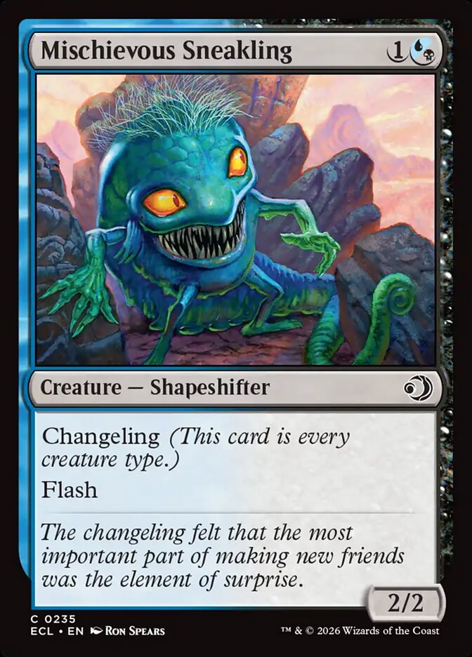 Mischievous Sneakling - Lorwyn Eclipsed (ECL)