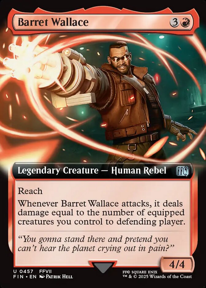 Barret Wallace #457 - Final Fantasy (FIN)