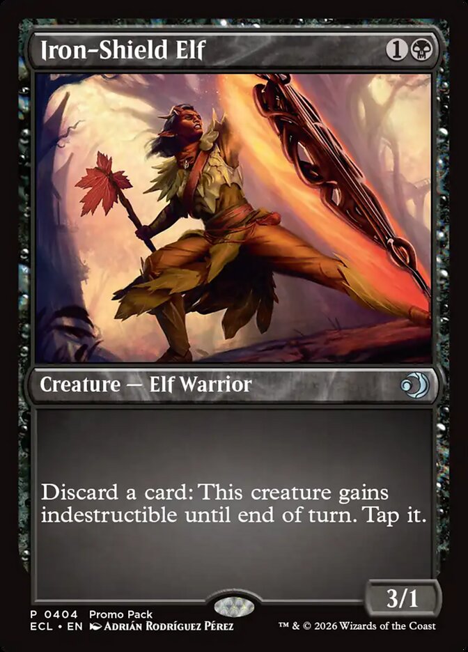 Iron-Shield Elf - Lorwyn Eclipsed (ECL)