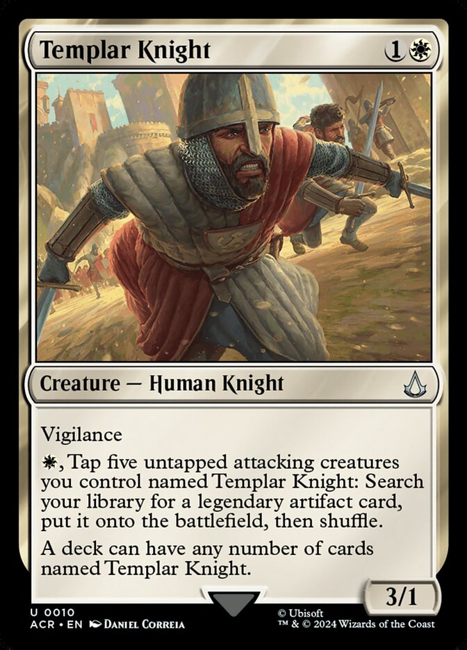Templar Knight #10 - Assassin's Creed (ACR)