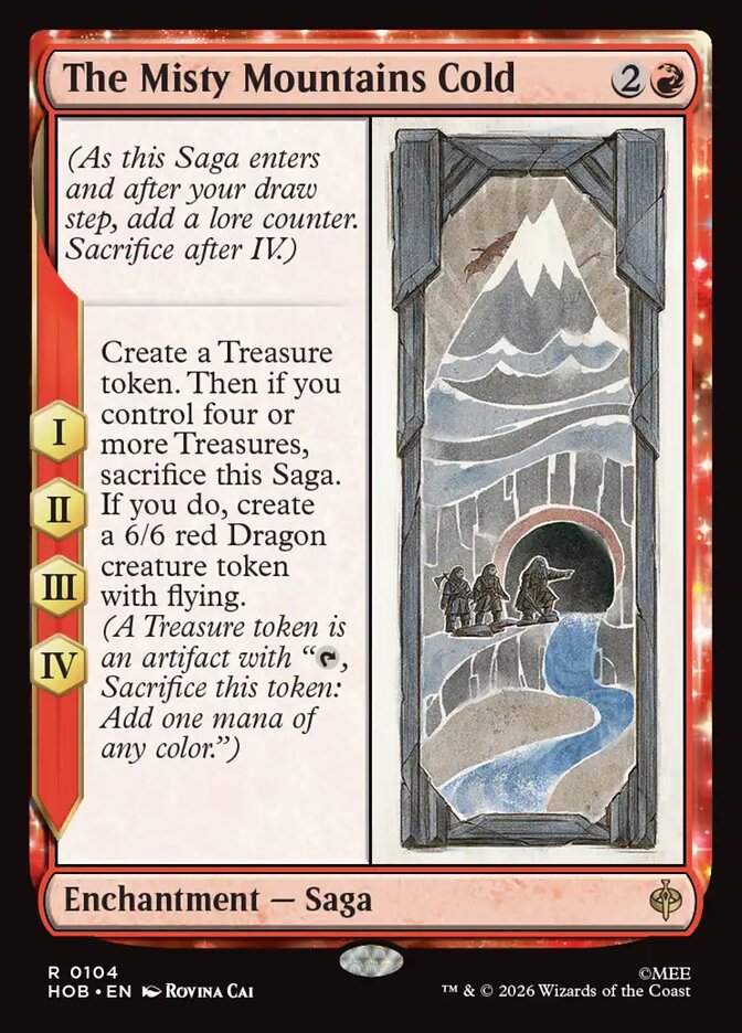 The Misty Mountains Cold - The Hobbit (HOB)