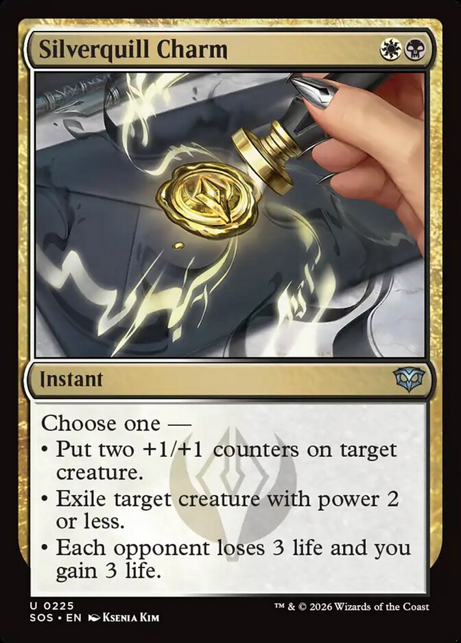Silverquill Charm - Secrets of Strixhaven (SOS)