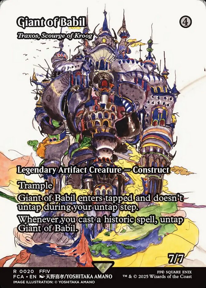 Traxos, Scourge of Kroog #20 - Final Fantasy: Through the Ages (FCA)